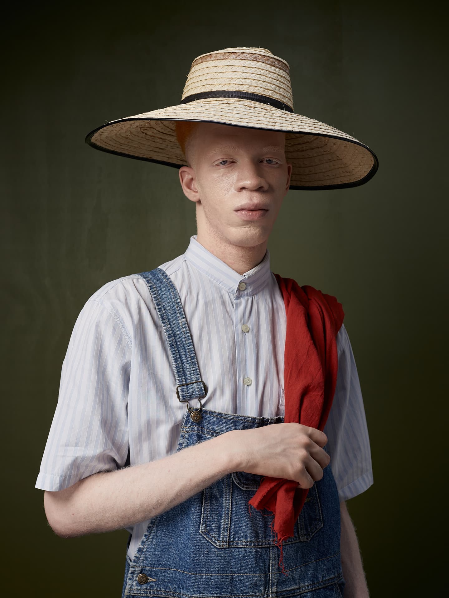 Portrait of a fashion designer